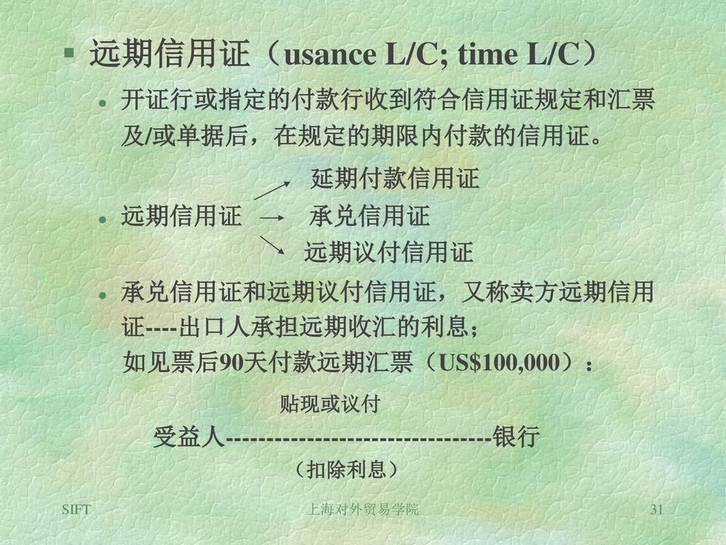 【知识点】开证申请人、开证、信用证的基本条款