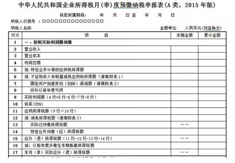 小规模纳税人是季报还是月报_月报季报年报区别_会计月报季报年报时间