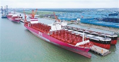 
江苏造船企业通过开拓航运市场业务加快新型产品研发转型
